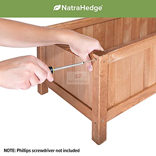 Wooden Planter Box (44" x 15" x 15") O23804