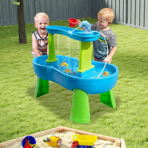 Blue Heavy-Duty 600D Waterproof Anti-UV Dustproof Water Table Cover D8849