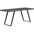Wood Herringbone Counter Height Dining Table P33222
