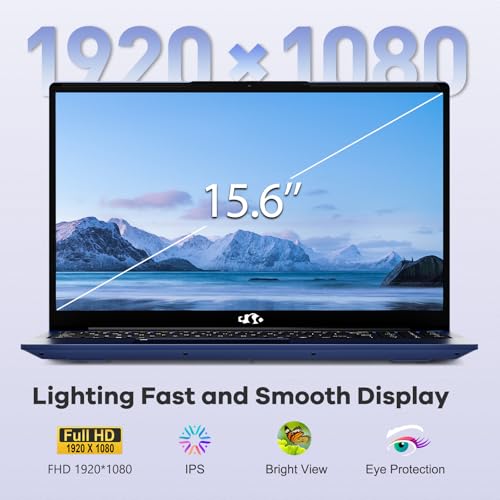 15.6" IPS FHD Gaming Laptop, 6 Cores AMD Ryzen 5 6600H 32GB DDR5 RAM 1TB SSD 660M GPU K60997