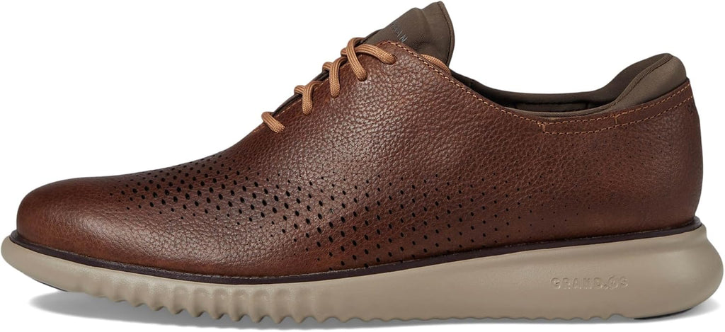 Pecan/Truffle Wing Tip Oxford Lined P8471