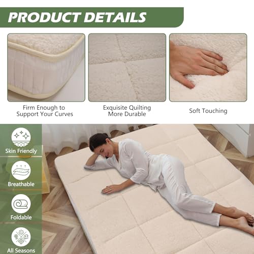 Twin Full Queen Foldable Floor Mattress Q974492