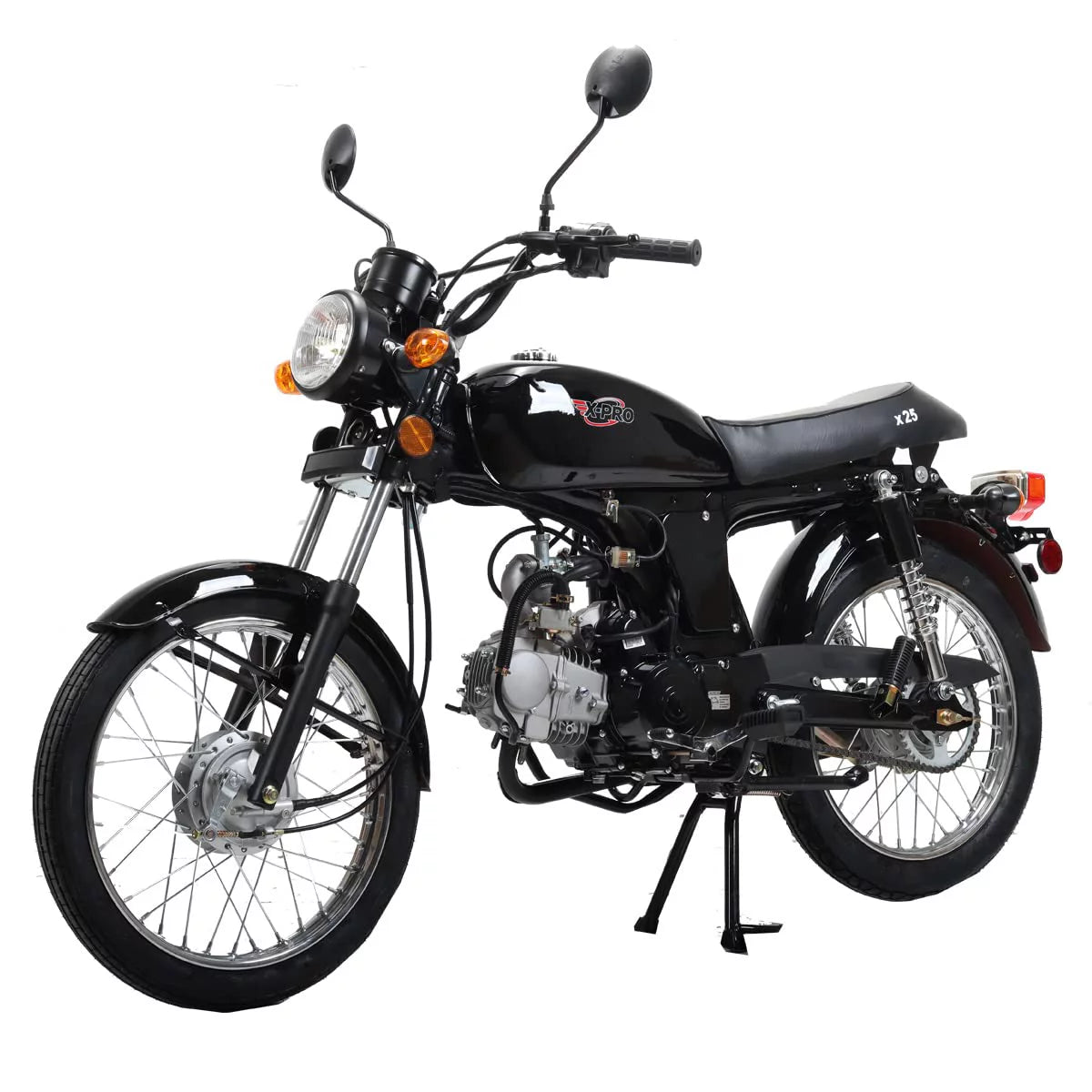 125cc Cafe Cruiser Racer Gas Motorcycle Bike O58275