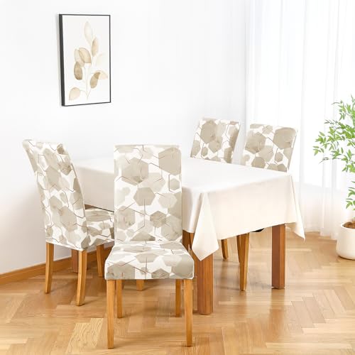 Royal Blue Set of 6 Stretch Dining Chair Covers P3521