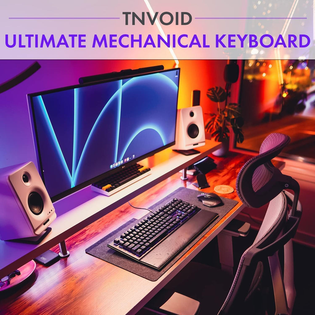 RGB Mechanical Keyboard with Red Switches U133