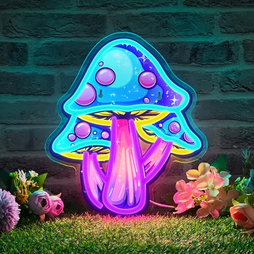 Mushroom Neon Sign Dimmable Mushroom Led Sign H421981