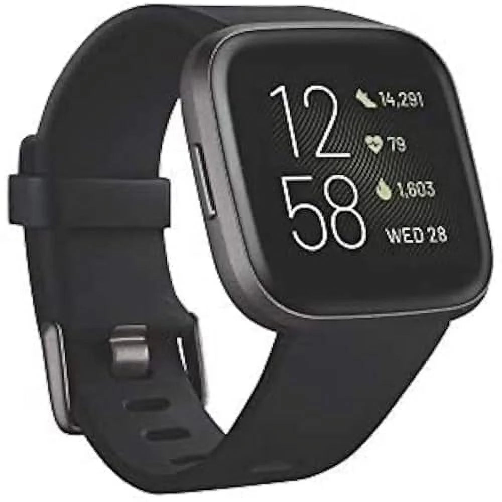 Black/Carbon Smartwatch with Heart Rate S4379