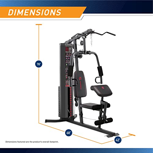 150lb Weight Stack Steel Home Gym V927