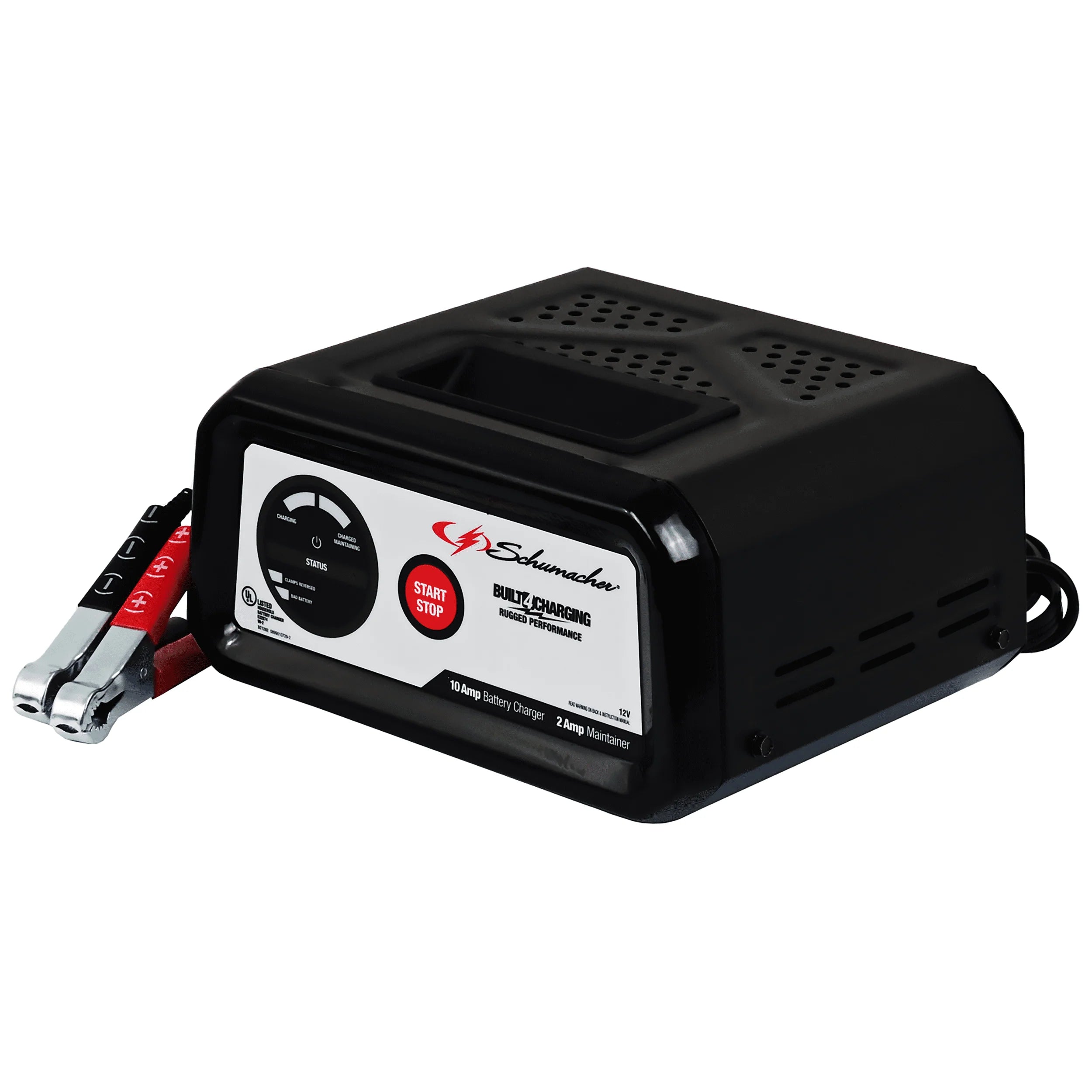 10-Amp 12V Fully Automatic Battery Charger and Maintainer V270