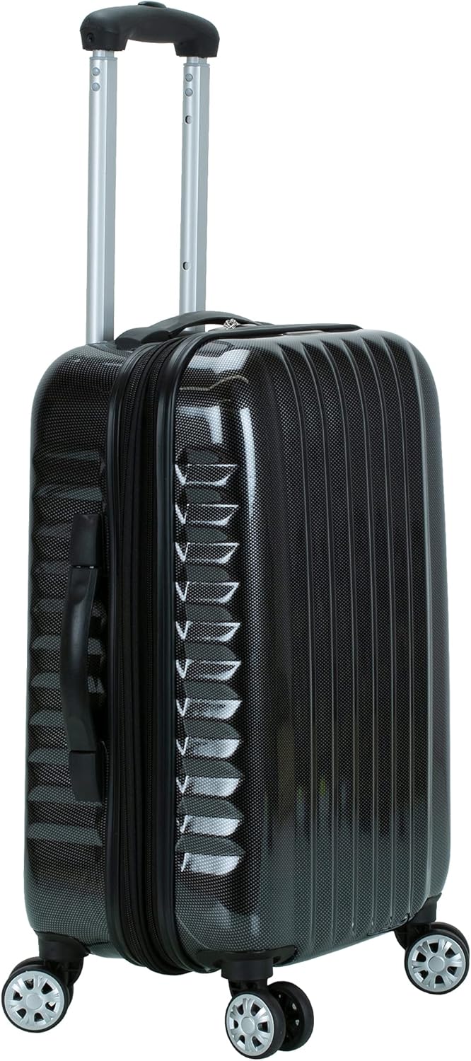 Carbon Hardside Spinner Wheel Luggage, Carry-On 20-Inch N4468