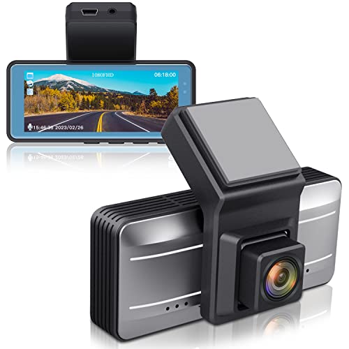 1080P Full HD Dash Car Camera with 3.4" IPS Display U518