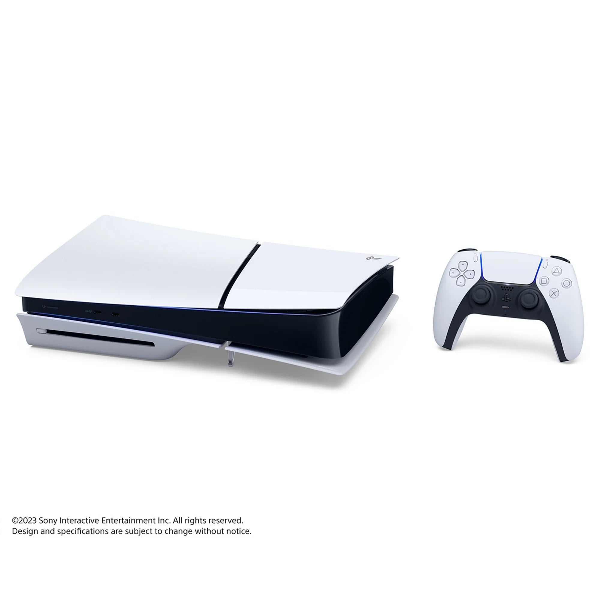 White Slim PS5 1TB PCIe SSD Gaming Console J525