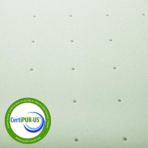 2 Inch Ventilated Memory Foam Mattress Topper, Queen C141