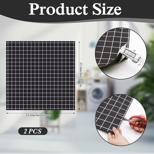 23.6 x 23.6 inches Anti-Slip Washing Machine Top Cover with Storage Bags T11908