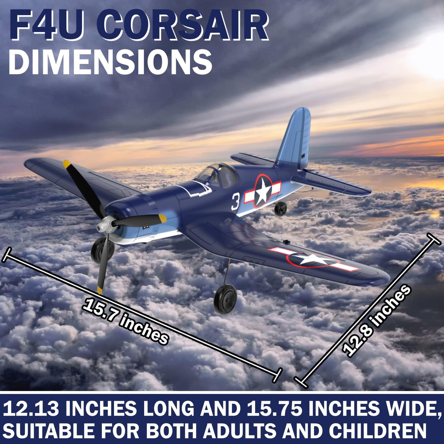 4 Channel RC Plane Ready to Fly Aerobatic Aircraft C25935