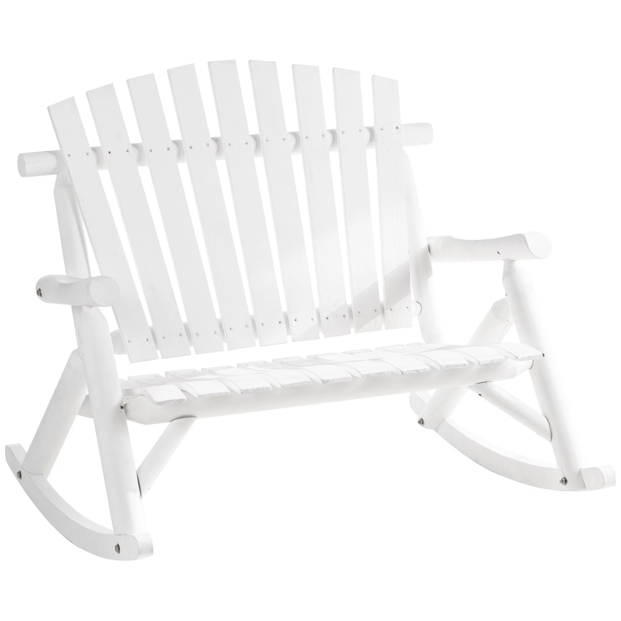 2-Person Wood Rocking Chair T40650