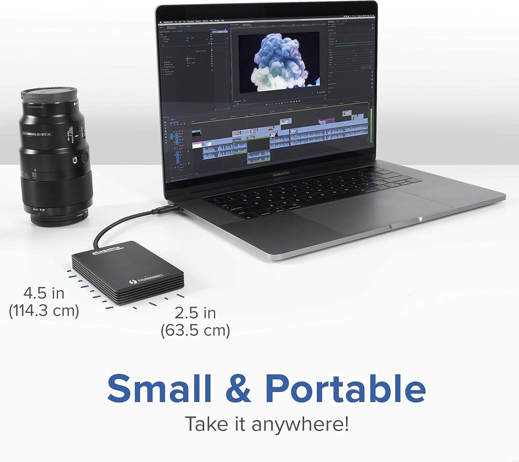 2TB Thunderbolt 3 External SSD NVMe Drive M7988
