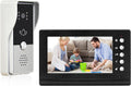 7 Monitor Wired Video Door Intercom System with IR Night Vision Camera (Black) W6160