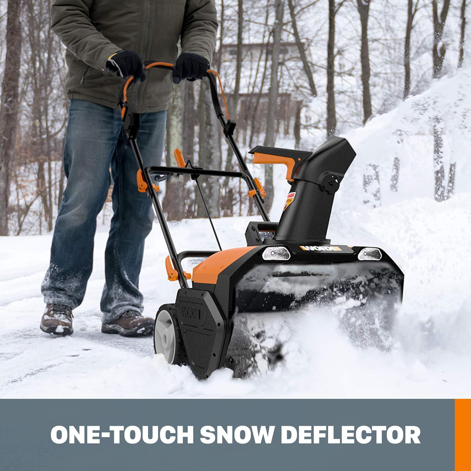 40V 20" Cordless Snow Blower with Brushless Motor V77354