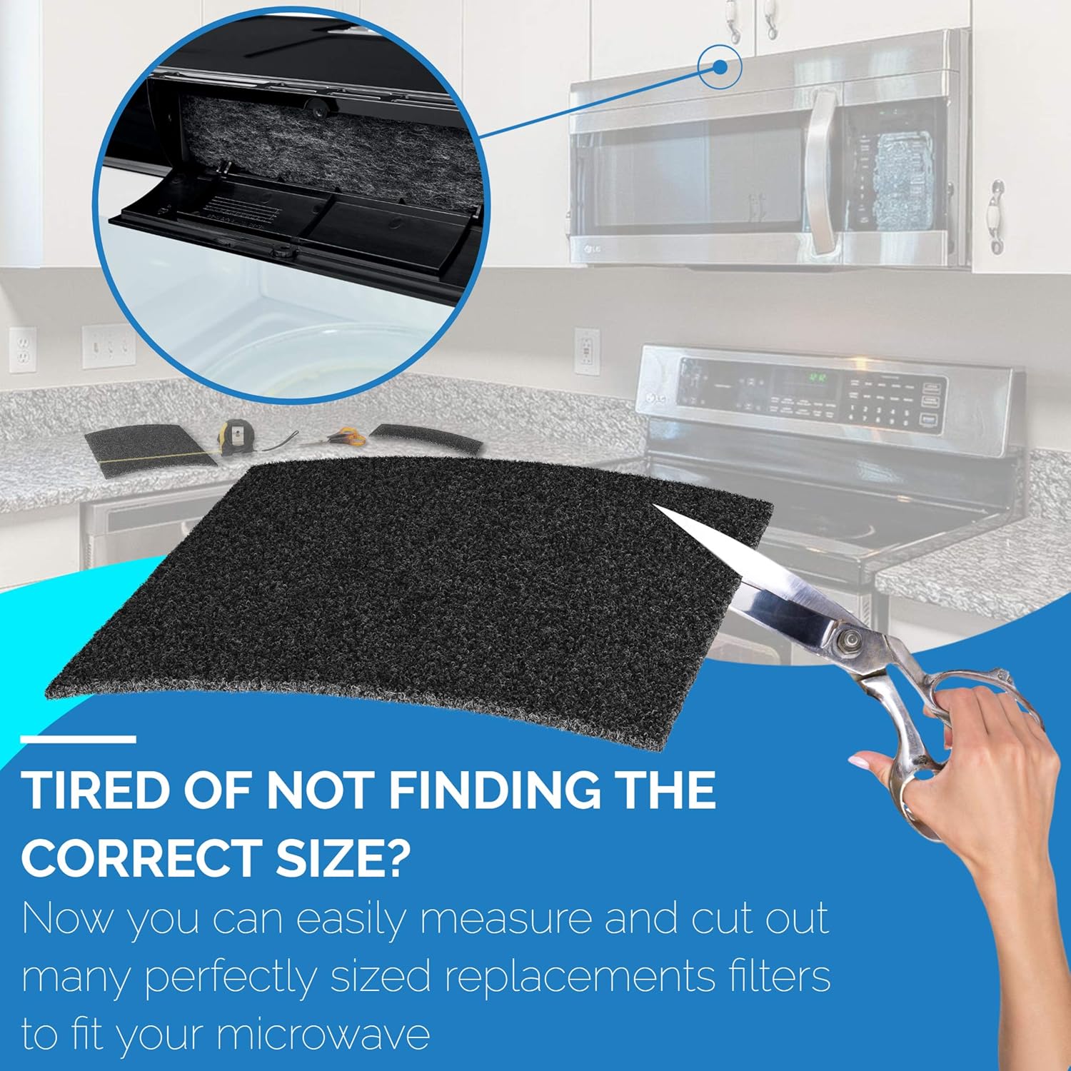 Microwave Charcoal Filter C7369