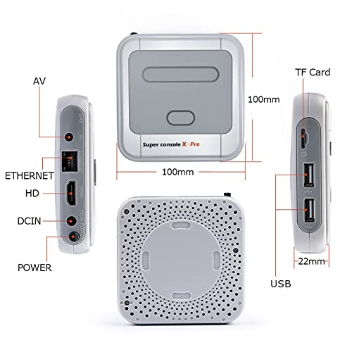 Retro Video Game Console with 2 Wireless Controllers R1386