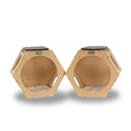 Set of Two Natural Wood Wall Tree Additions X9396
