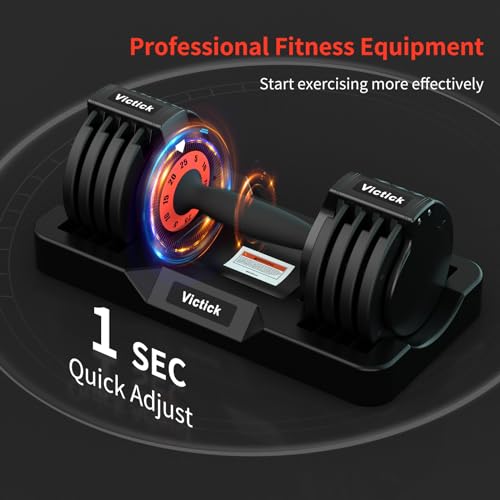 25/55lb Pair Adjustable Dumbbells Set with Anti-Slip Metal Handle R969