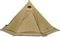 3 Person Lightweight Tipi Hot Tent with Fire Retardant Flue Pipes Window C6386