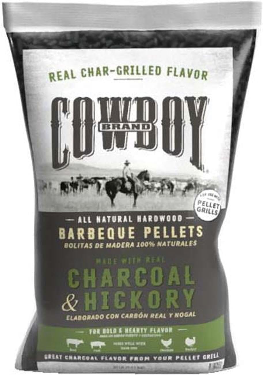 20 lbs Charcoal & Hickory Wood Pellet Fuel K60057