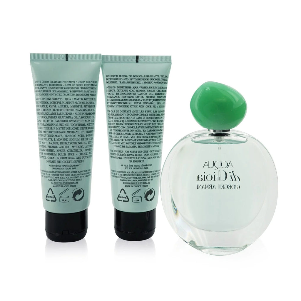 Eau De Parfum Spray 50ml/1.7oz + Shower Gel 75ml/2.5oz + Body Lotion 75ml/2.5oz 3pcs F8207