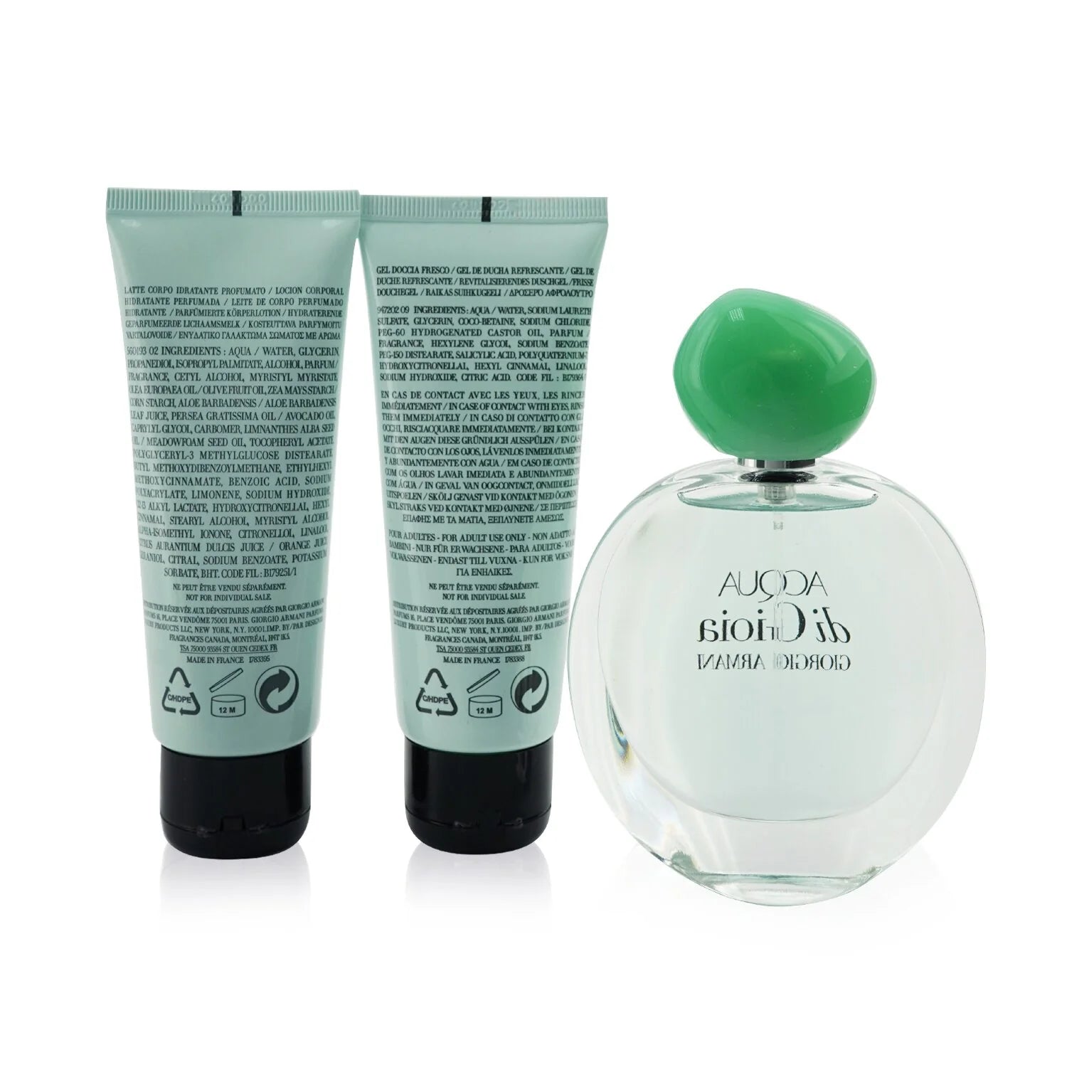 Eau De Parfum Spray 50ml/1.7oz + Shower Gel 75ml/2.5oz + Body Lotion 75ml/2.5oz 3pcs F8207
