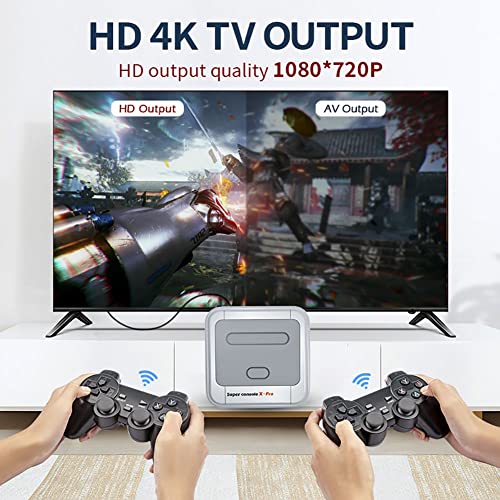 Retro Video Game Console with 2 Wireless Controllers R1386