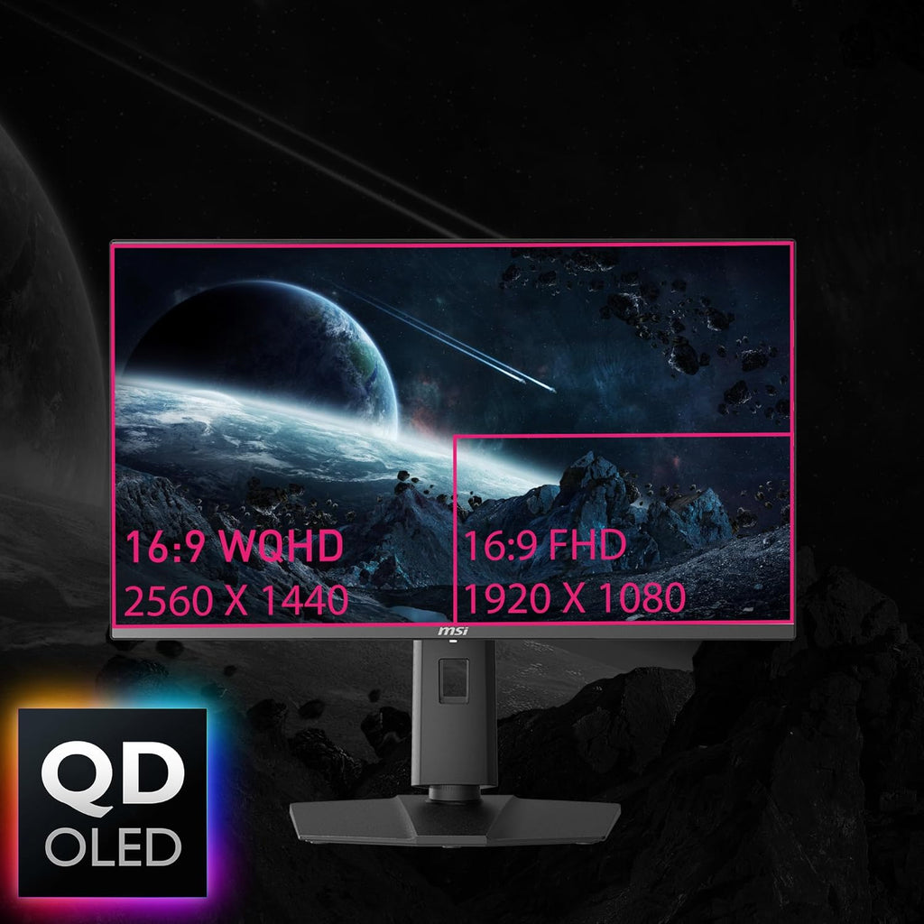 27 OLED Gaming Monitor, 2560 x 1440 (QHD), 360Hz, True Black HDR 400 B499