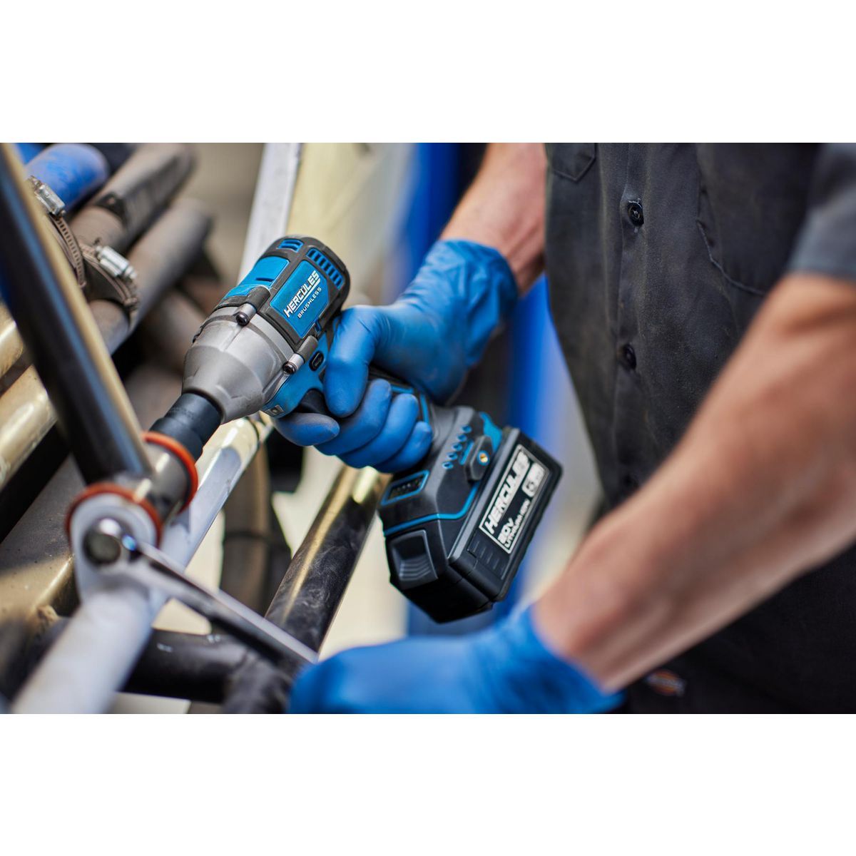 20V Brushless Cordless 1/2 in. Compact 4-Mode Impact Wrench with Friction Ring C5790