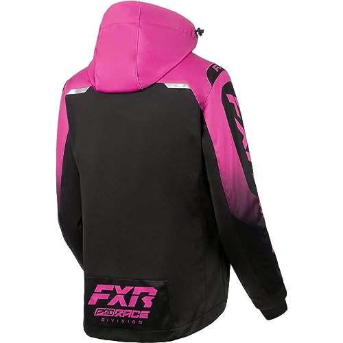 Fuchsia Black Snowmobile Jacket M703
