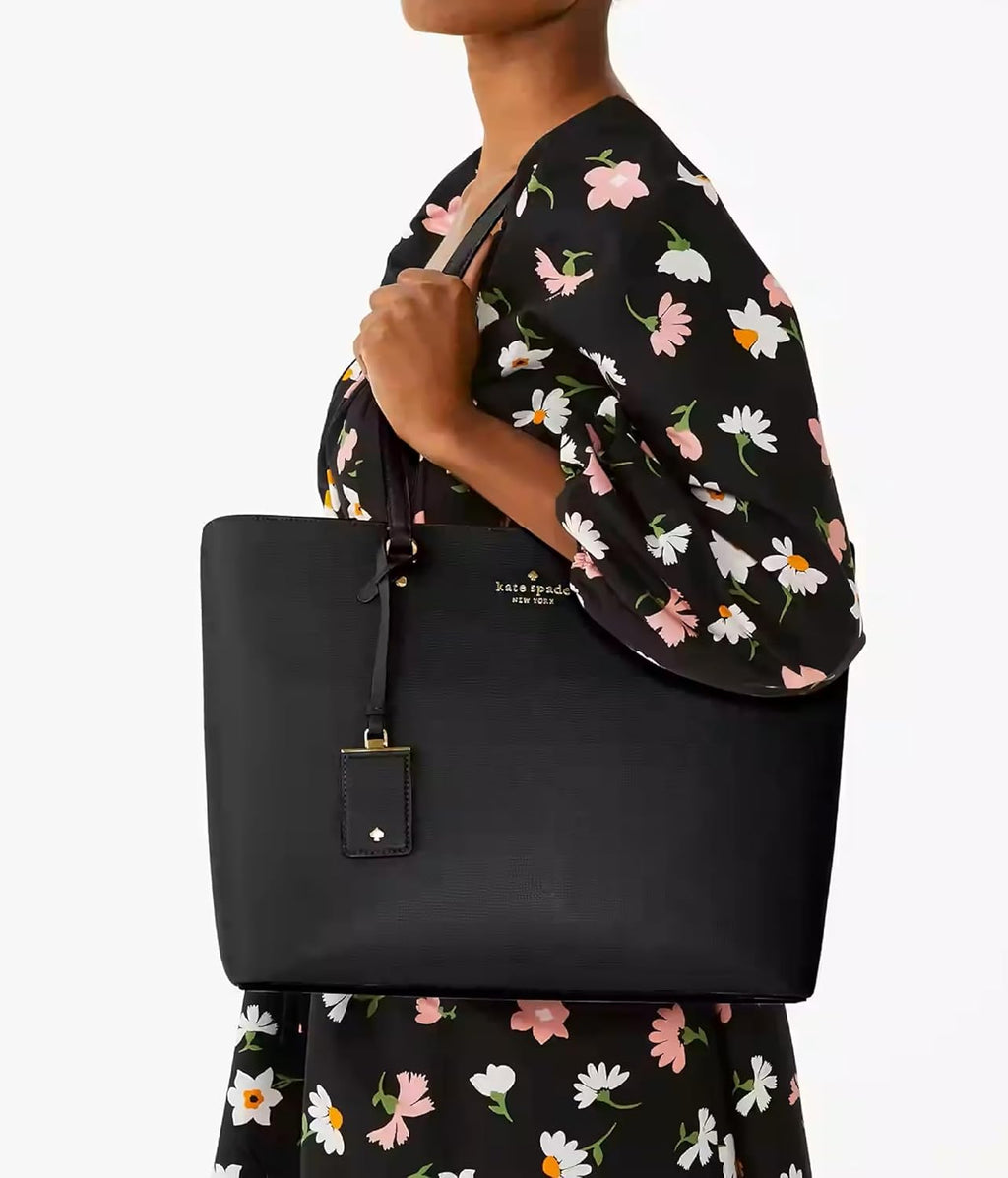 Black Large Tote Handbag C191558