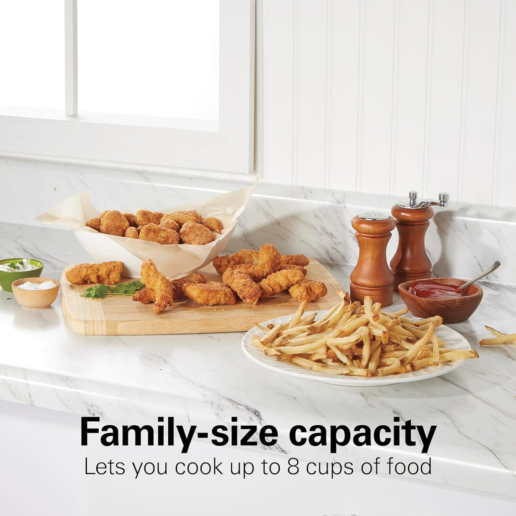 Electric Deep Fryer with Frying Basket, 7 Quart Programmable Slow Cooker N65475