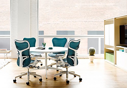 Slate Grey Ergonomic Office Chair with Adjustable Arms T1421