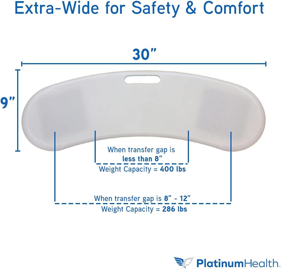 Plastic Slide Transfer Board with Handle W3389