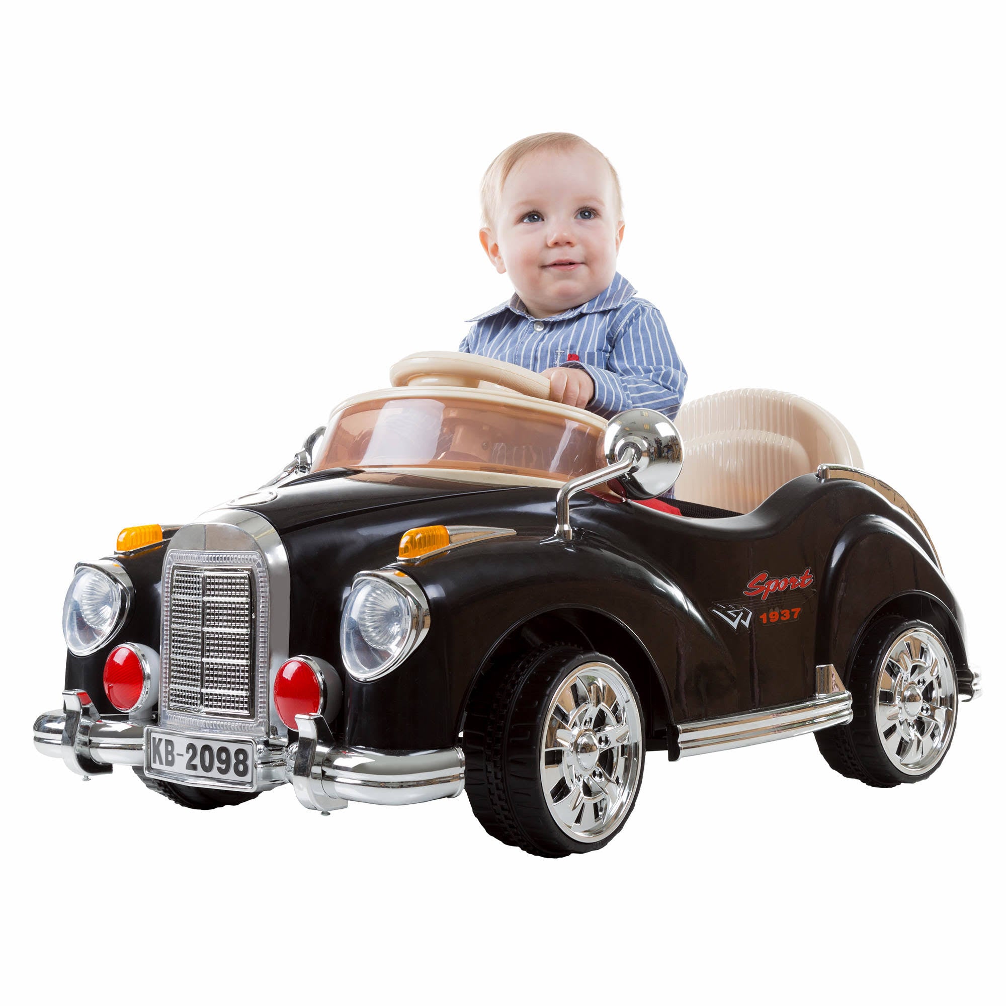 Kids Ride-On Battery Operated Classic Car C130