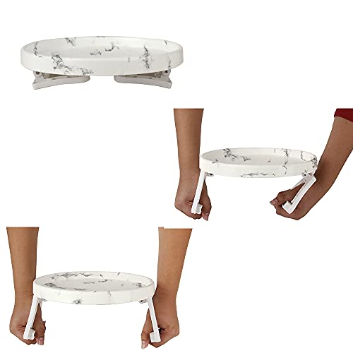 Round Armrest Tray Table T7673