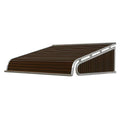 4 ft. Aluminum Door Canopy Awning in Brown P4899