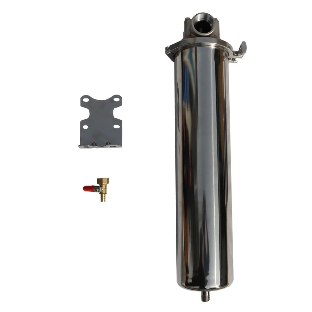 20" 1.5" NPT 304 Stainless Steel Water Filter Housing M559354
