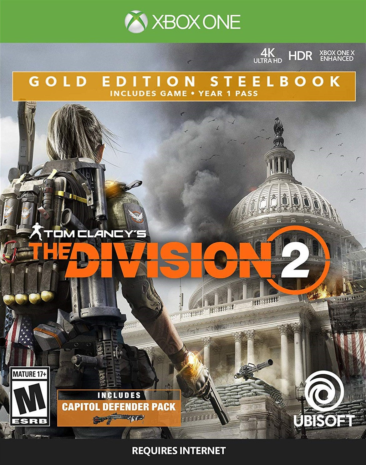 The Division 2 - Xbox One Gold Steelbook Edition N9495