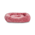 Mauve Rectangle Lounger Cat Bed H399001