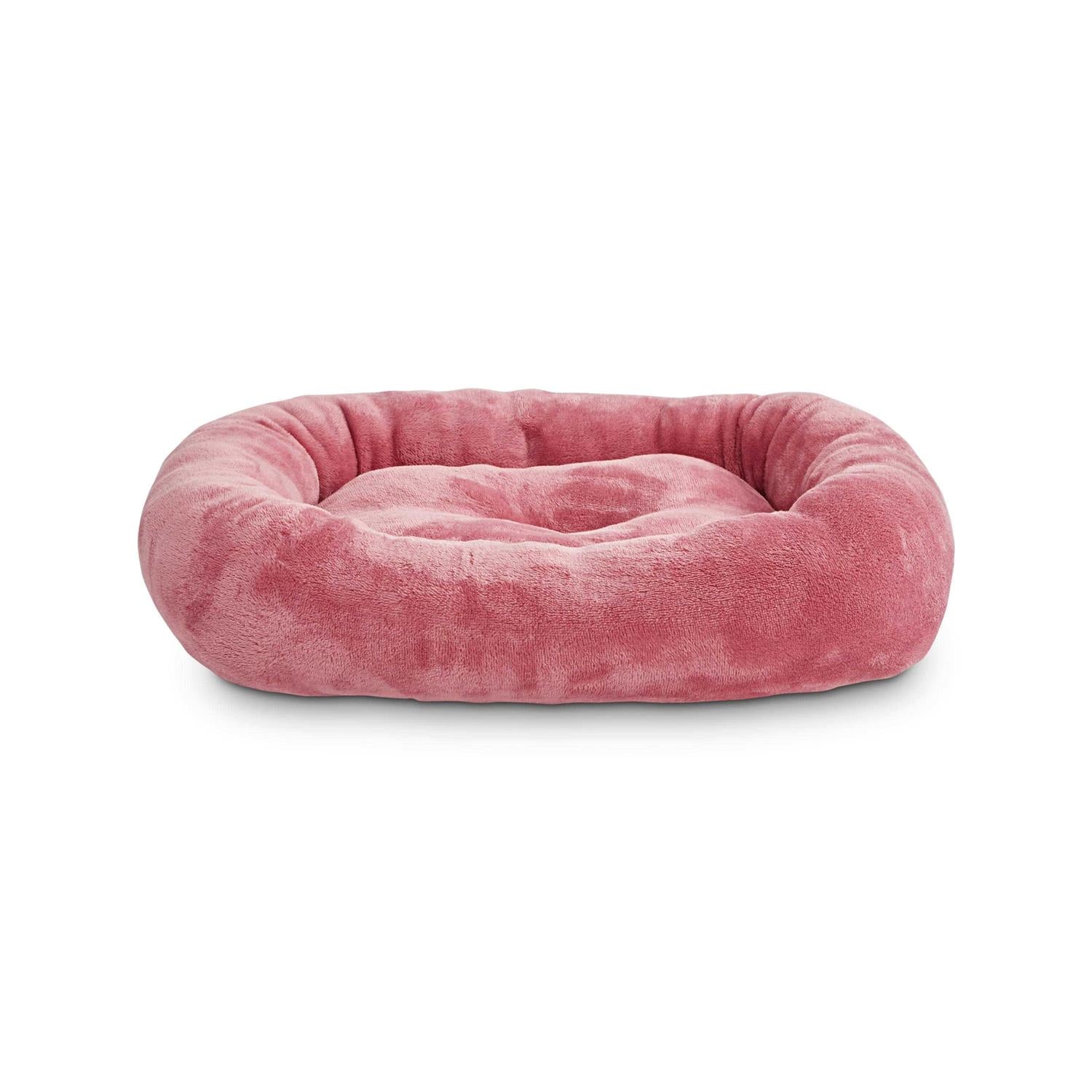 Mauve Rectangle Lounger Cat Bed H399001