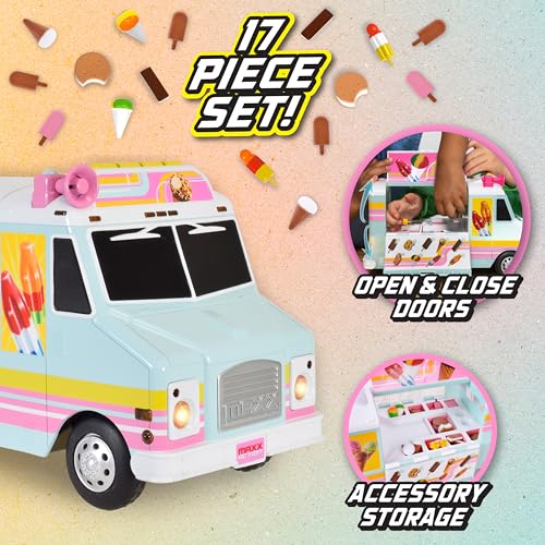 12” Ice Cream Food Truck with 16 Pieces I14713