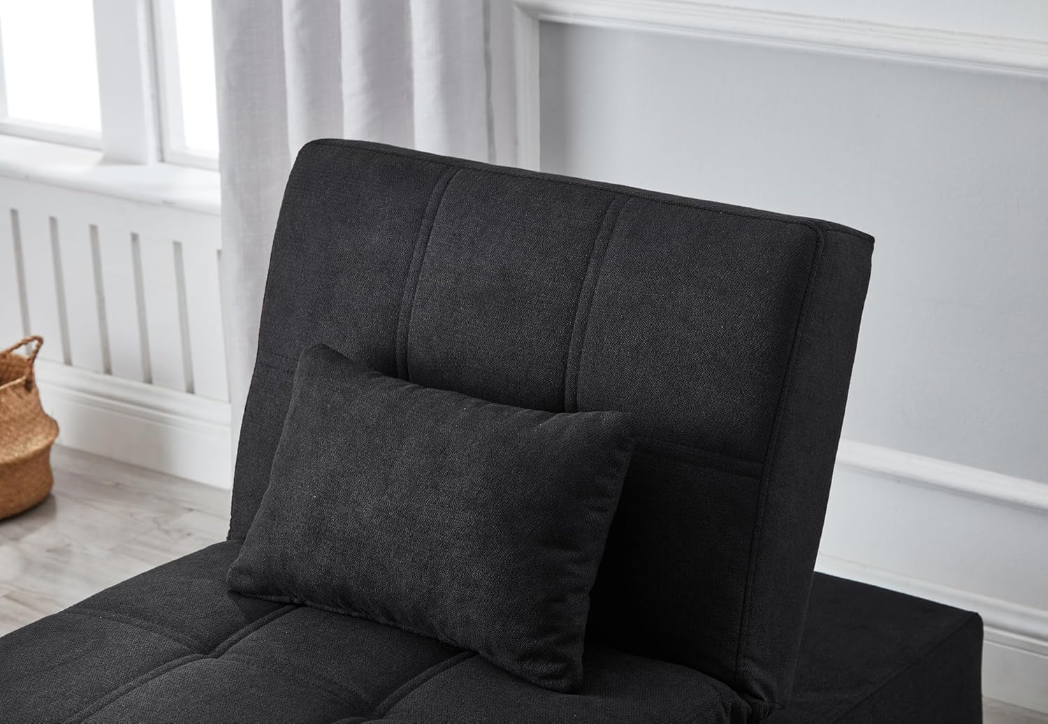 Sleeper Chair Bed Convertible Sofa Bed Ottoman Chaise Lounge V7161
