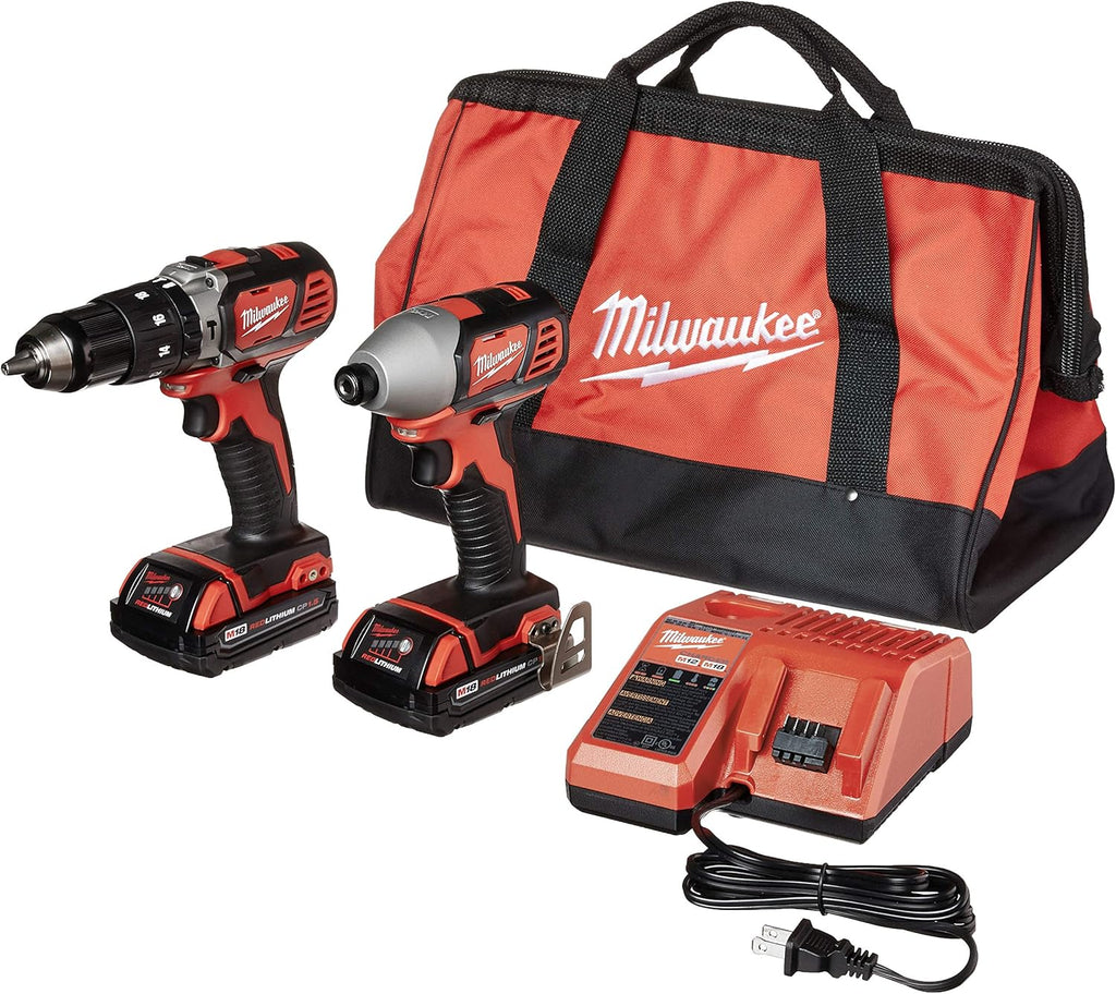 M18 Cordless Hammer Drill Impact Driver Combo Kit V8571