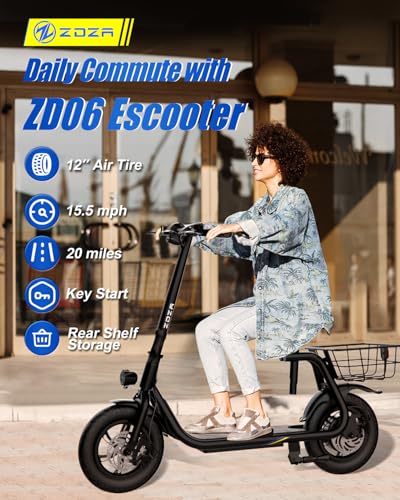 800W Peak Motor Foldable Electric Scooter with Seat K535874